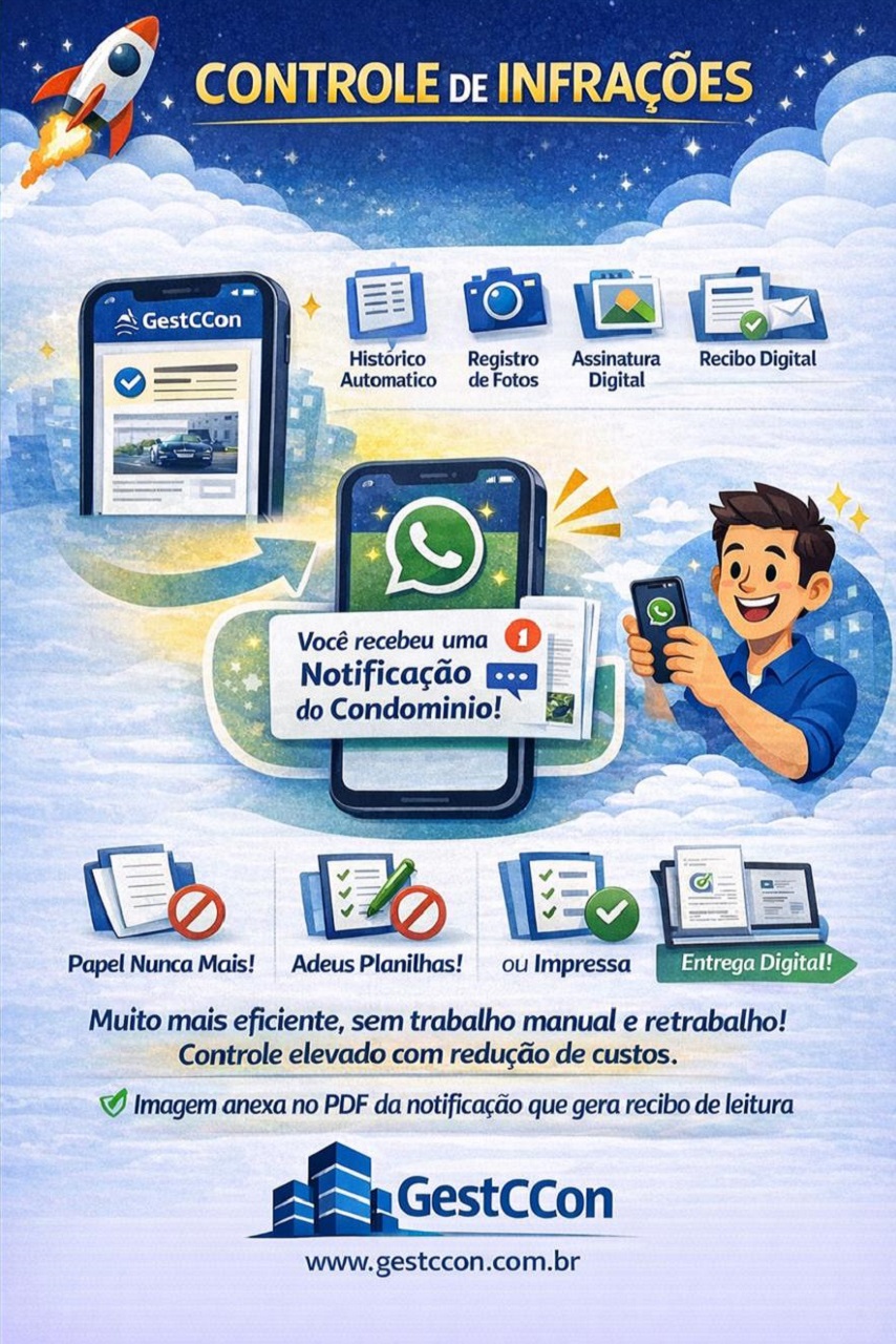Controle de Notificações e Infrações